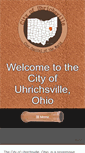 Mobile Screenshot of cityofuhrichsville.org