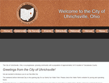 Tablet Screenshot of cityofuhrichsville.org